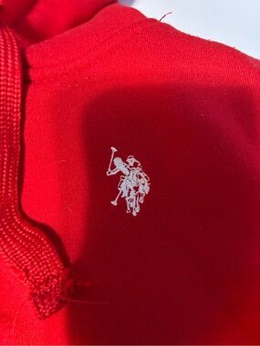 U.S. Polo Assn Sherpa Lined Colorblock Zip Hoodie Sz S
